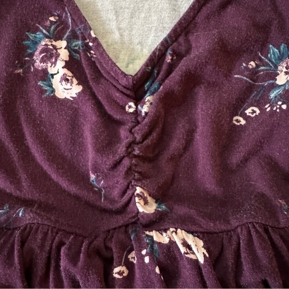 Torrid Super Soft Babydoll Shirt Bundle Ursula Floral - Picture 6 of 6